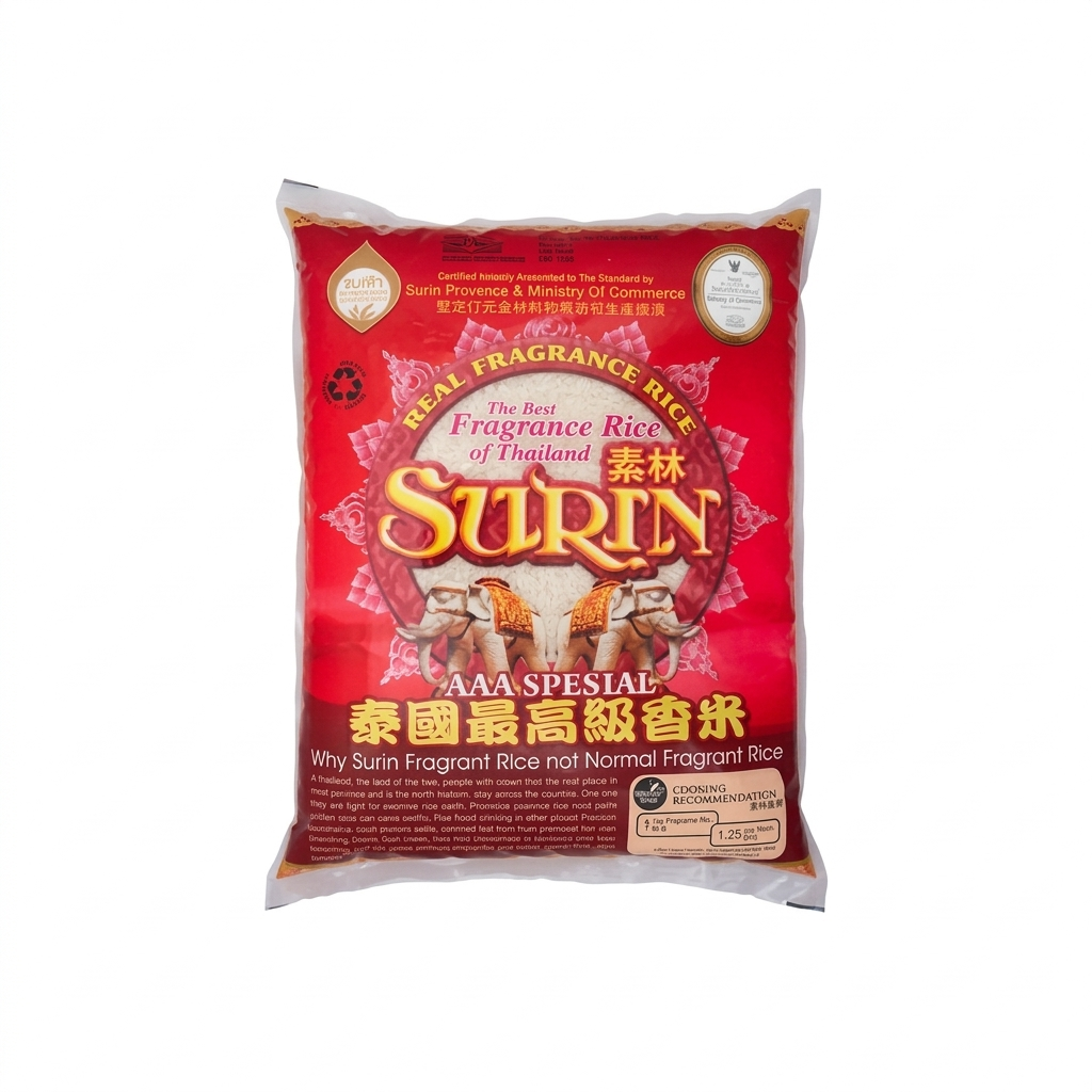 Surin Surin AAA Fragrant Rice 10KG - Image 1